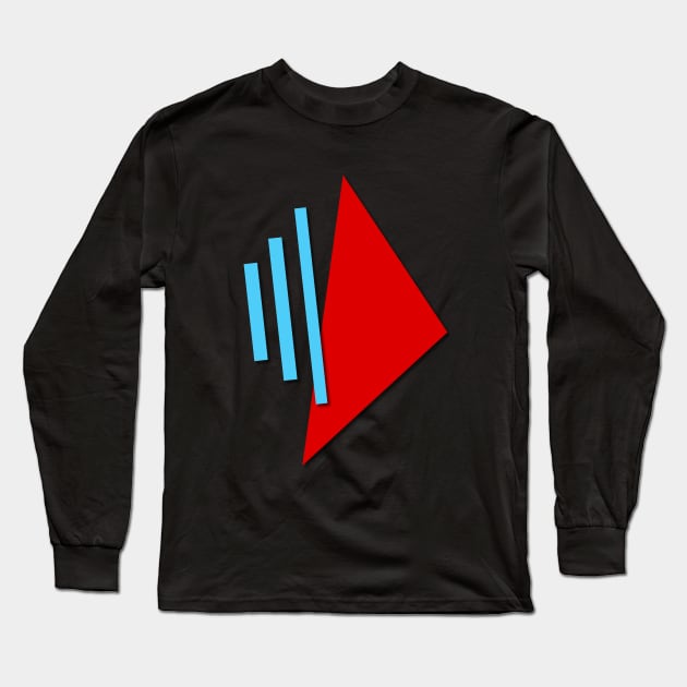 3D BLAST LOGO Long Sleeve T-Shirt by Forever3DBLAST